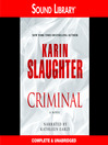 Cover image for Criminal